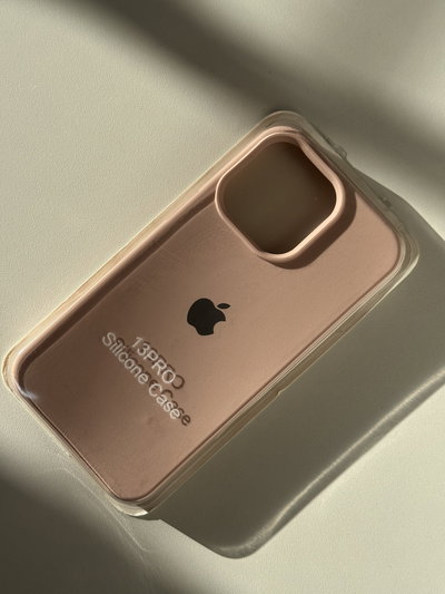 Silicone case rosa viejo