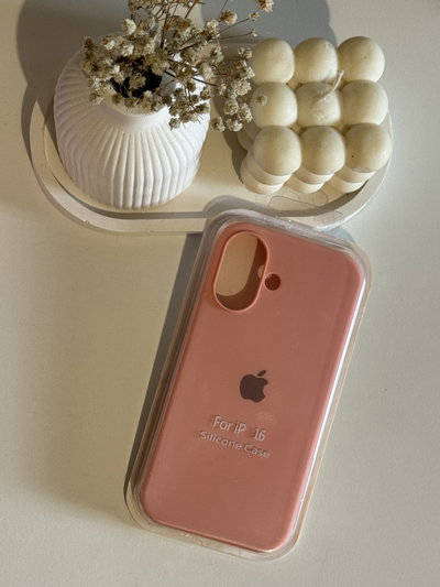 Silicone case rosa