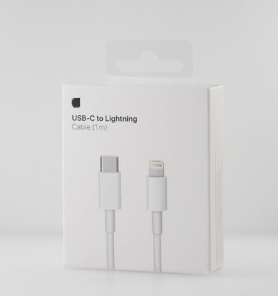 Cable cargador USB-C a Lightning