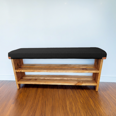 Banco Zapatero 100cm Lino