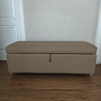 Baul Banco Lino 140cmx40cmx45cm