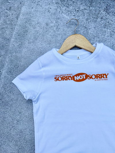 Baby tee SORRY NOT SORRY
