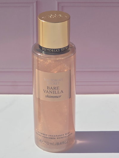 body splash bare vanilla shimmer