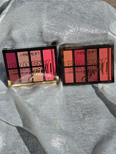 paleta de sombras y rubor pink21