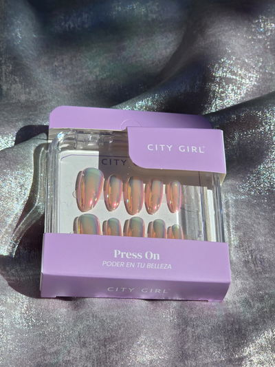 uñas press on city girl