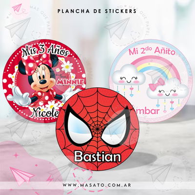 Stickers temáticos