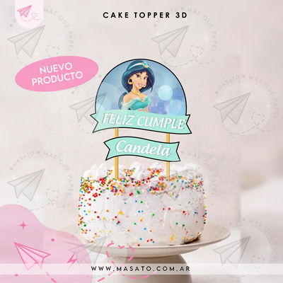 Cake Topper + Núm.