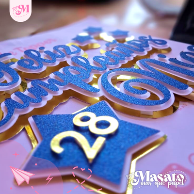 Cake topper "Estrella"