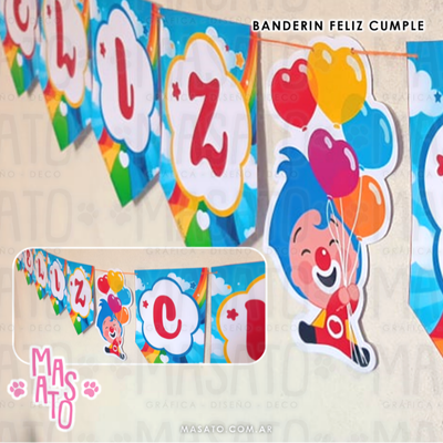 Banderín FELIZ CUMPLE