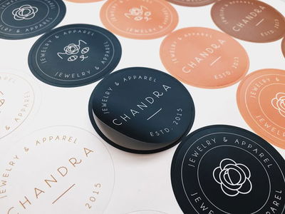 Stickers con TU LOGO