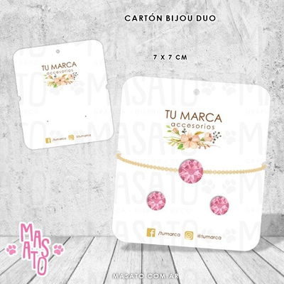 Cartón Bijou DUO