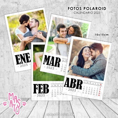 Foto Polaroid Calendario 2025/2026