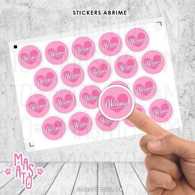 Stickers Abrime!