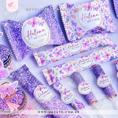 Etiquetas Candy Bar
