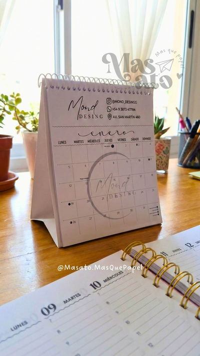 Calendario de Escritorio 2026