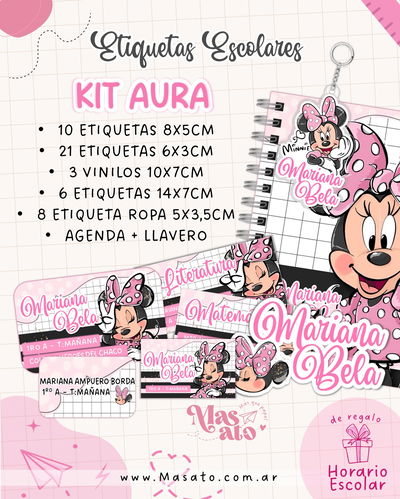 Kit Escolar "Aura"
