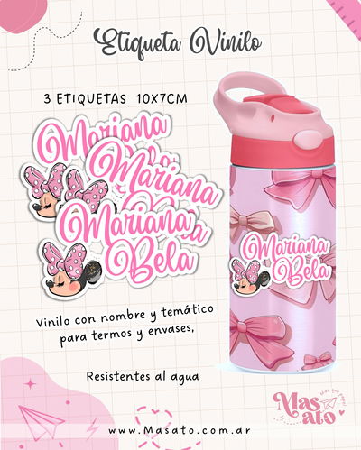 Etiquetas Vinilo 10x7cm