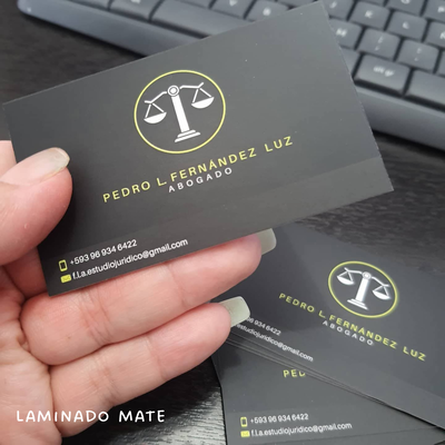 Tarjetas Personales