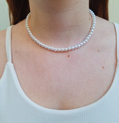 Collar perlas