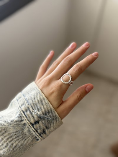 Anillo regulable cubo