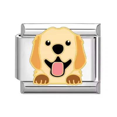 Charm perrito golden