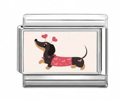 Charm perrito salchicha 