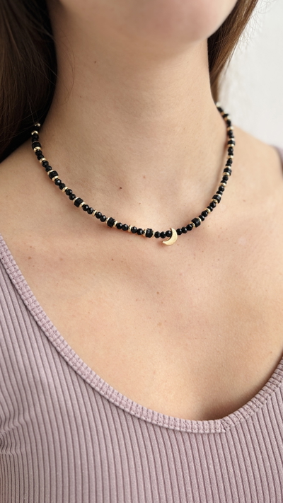 Collar de cristales Dalia
