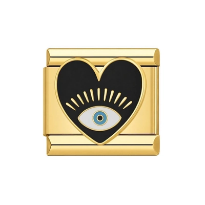 Charm corazón negro