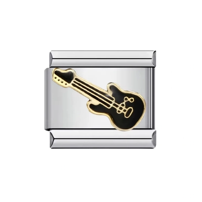 Charm guitarra negra 