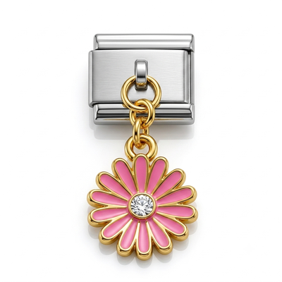 Charm colgante flor