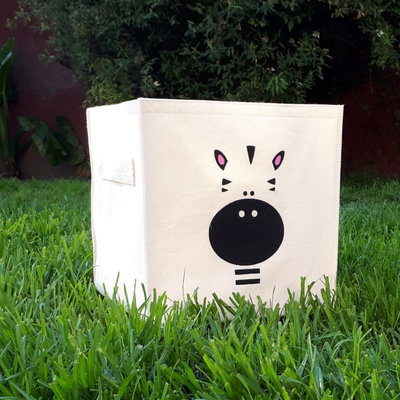 Box cuadrado 20x20x20 cm Estampa Infantil