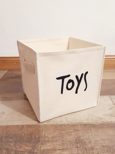 Box cuadrado 25x25x25 cm Estampa Infantil
