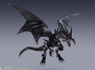 S.H.MonsterArts Dragón negro de ojos rojos