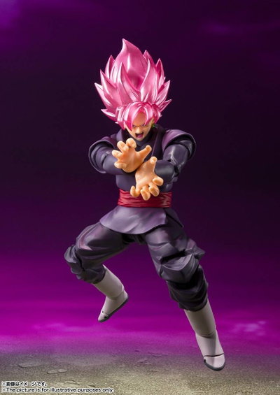 S.H.FIGUARTS: Dragon Ball Super - Goku Black - Super Saiyan Rose - (Reissue)