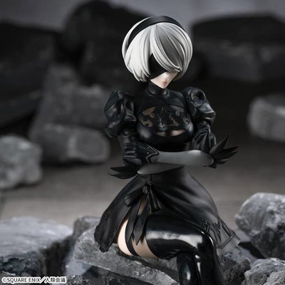 Premium Chokonose Figure: NieR Automata. Ver1.1a - 2B