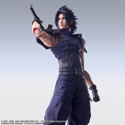 Final Fantasy VII - REUNION - Play Arts Kai - Zack Fair - Soldado de 2ª clase.
