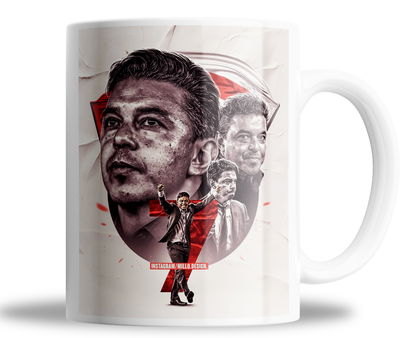 Taza de cerámica - Marcelo Gallardo