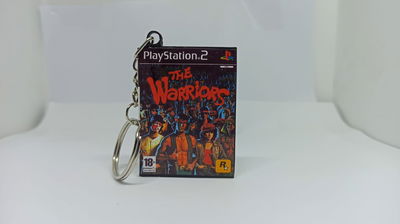 llavero the warriors  ps2 - play 2 