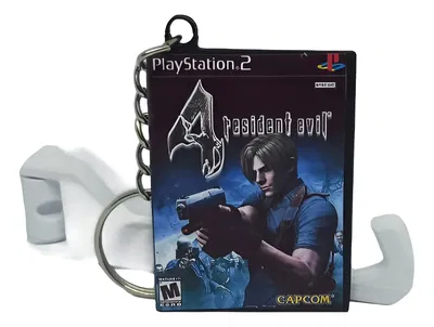 llavero  RESIDENT EVIL 4  ps2 - play 2