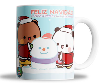 Tazas De Ceramica - Bubu Y Dudu - Navidad - Navideños