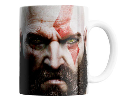 Taza - God Of War - kratos