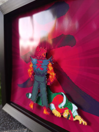 street fighter - akuma's shun goku satsu - alpha