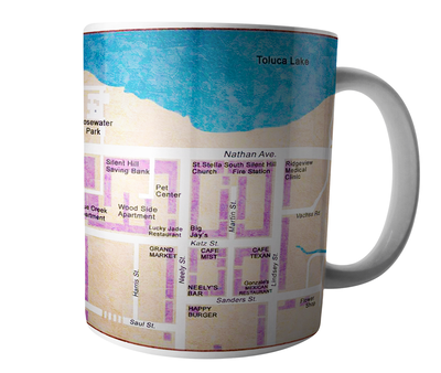 Taza - silent hill 2 - mapa