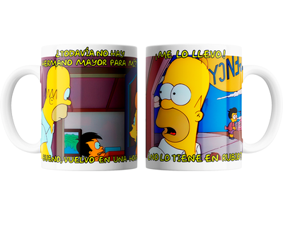 los  Simpson - homero - no lo tiene en rubio?