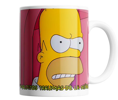 los  Simpson - consejo a homero - malditos traumas de la niñes