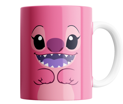 taza - lilo and stitch - caras - varios modelos