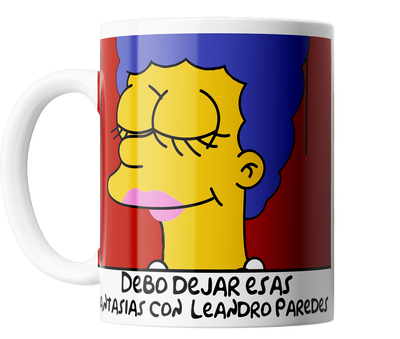 fantasias los simpsons - marge - Leandro paredes