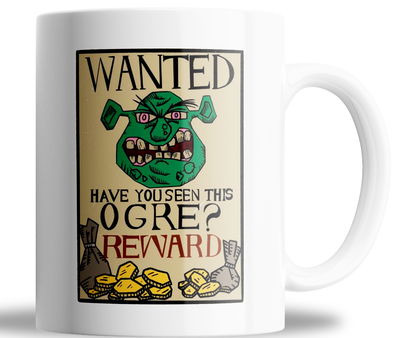 taza de ceramica _ogro malvado