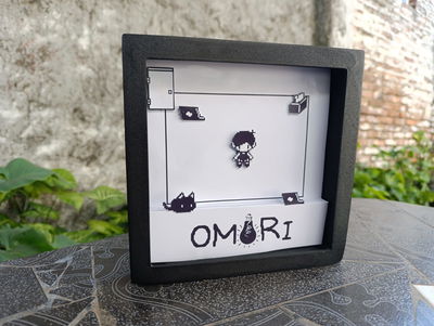 Cuadro 3d - omori 