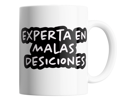 Experta en malas desiciones - meme 
